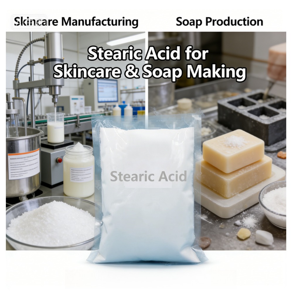 Soap Making Acid - 프리미엄 스테아릭산 분말 100% 순수 비누