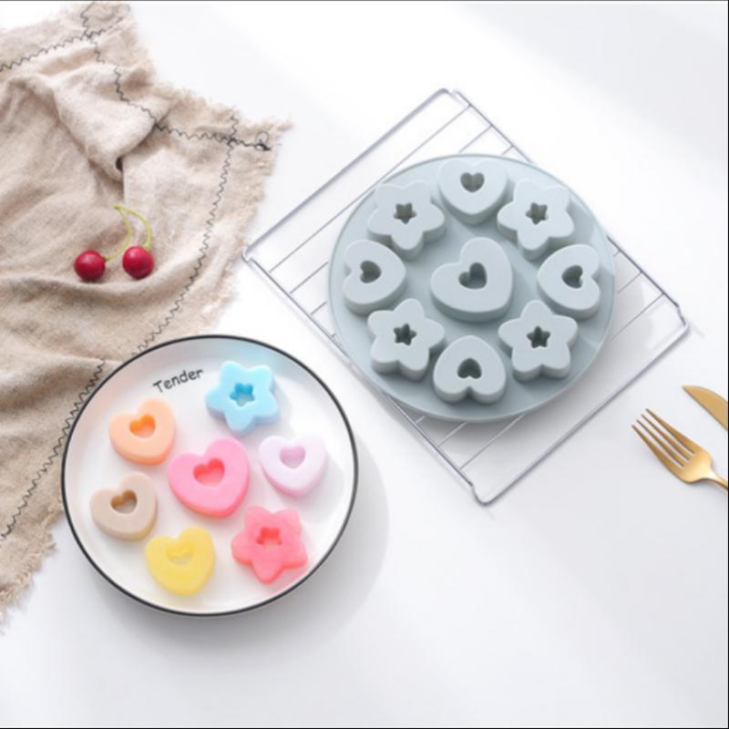 Soap Making Websites - 새로운 멀티캐비티 하트 리틀 스타 비스킷