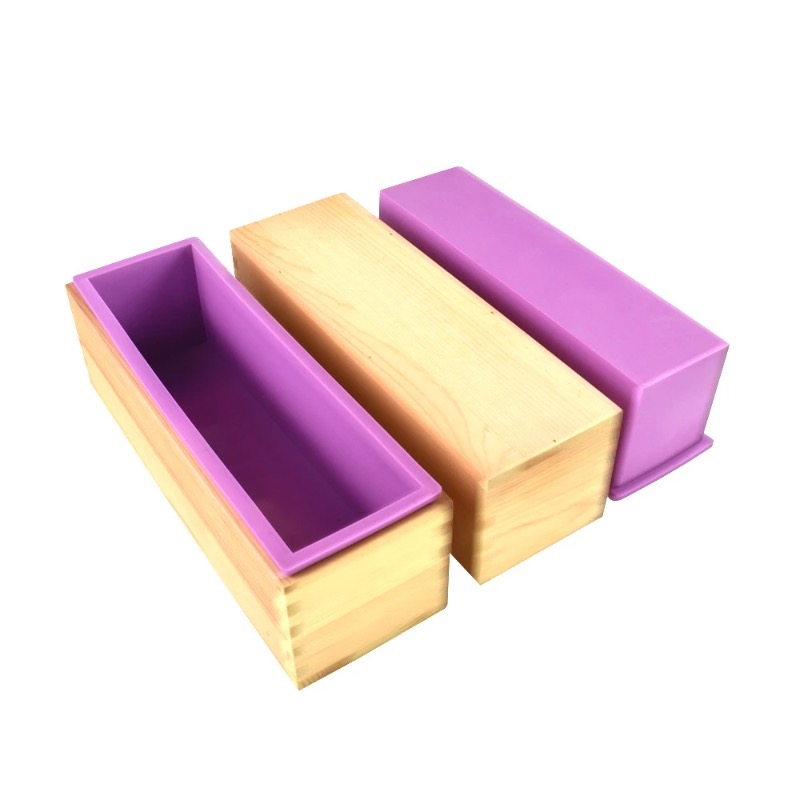 Soap Making Ideas - 유연한 실리콘 비누 몰드 직사각형 로프