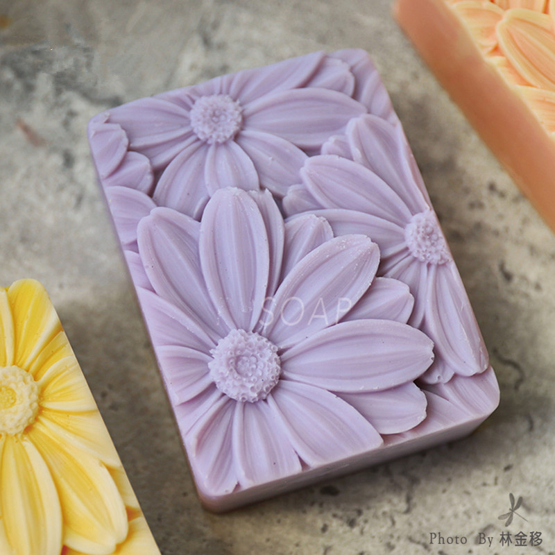 Soap Making Accessories - 최신!! !3d 우아한 해바라기 비누 금형