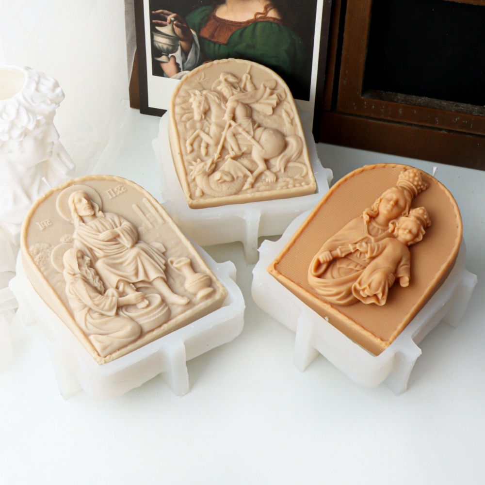 Soap Making Kit For Kids - 아기 예수님을 안고 있는 부드러운 성모