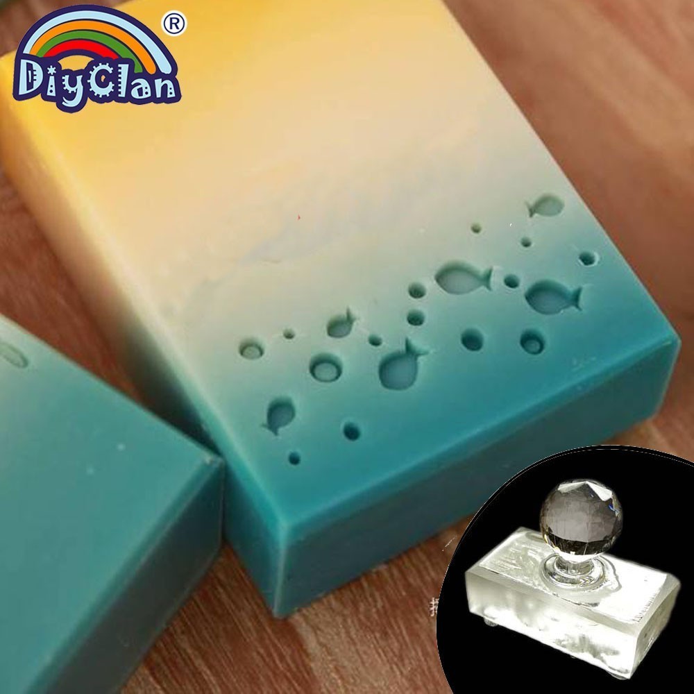 Soap Making Websites - 귀여운 물고기 그룹 수제 아크릴 비누