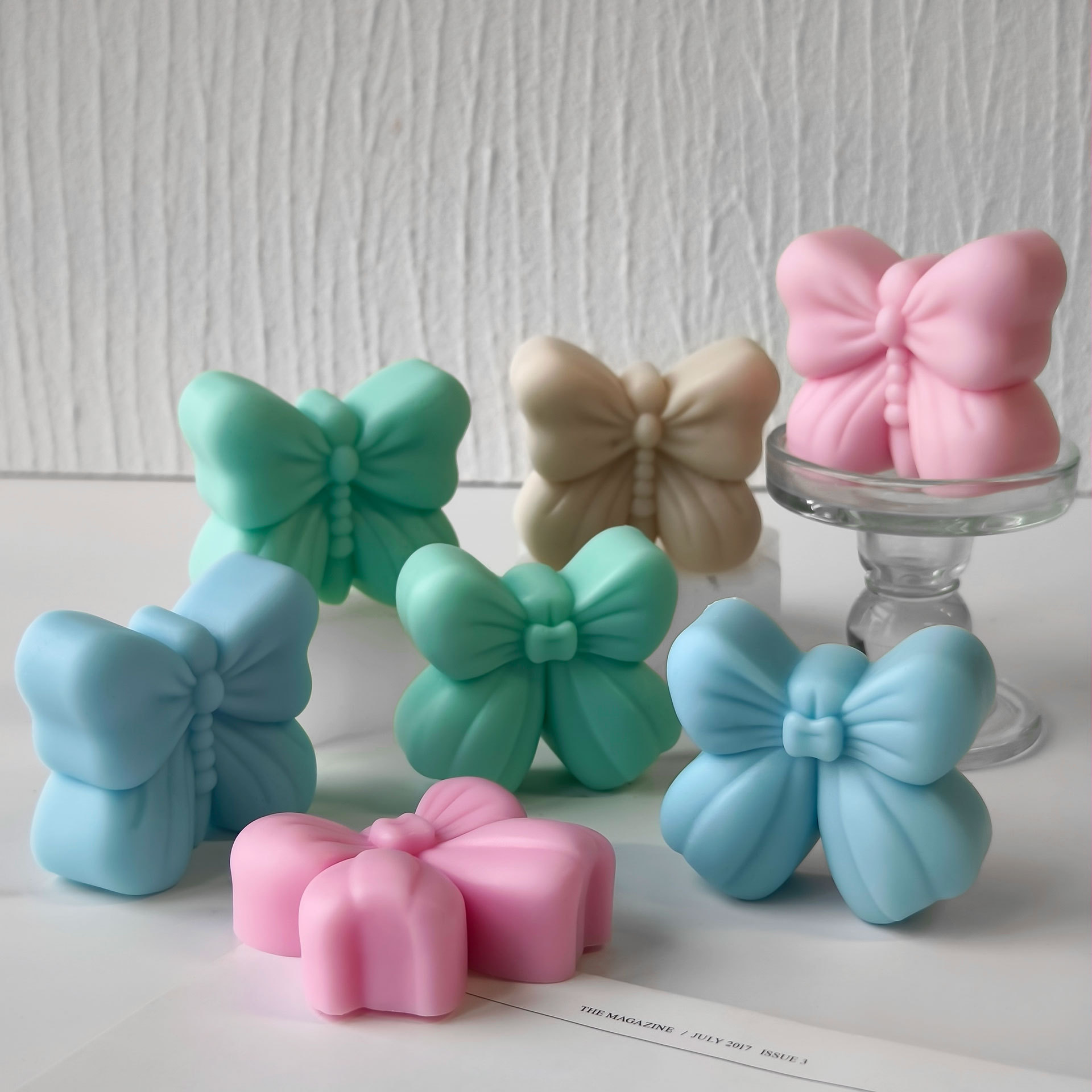 Soap Making At Home - 나비 아로마 캔들 석고 장식 몰드