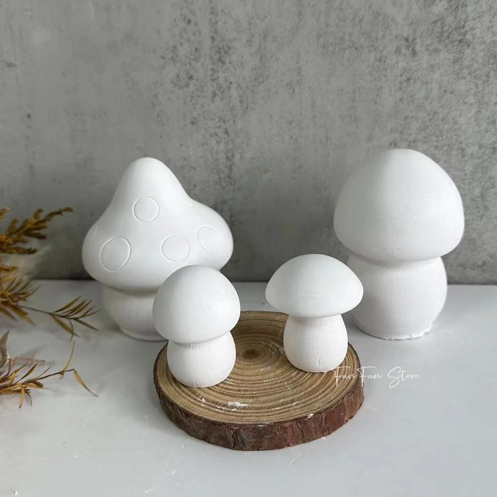 Soap Making Ideas - 3D 버섯 양초 실리콘 금형 크리스탈