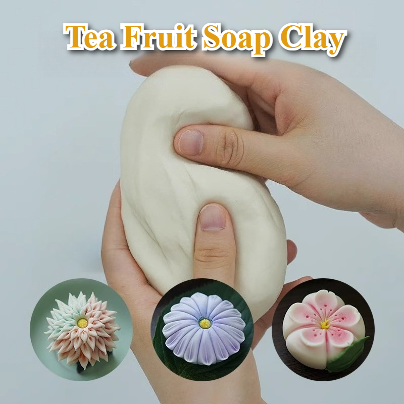 Soap Making Raw Material - 100g 차 과일 클레이 비누 클레이