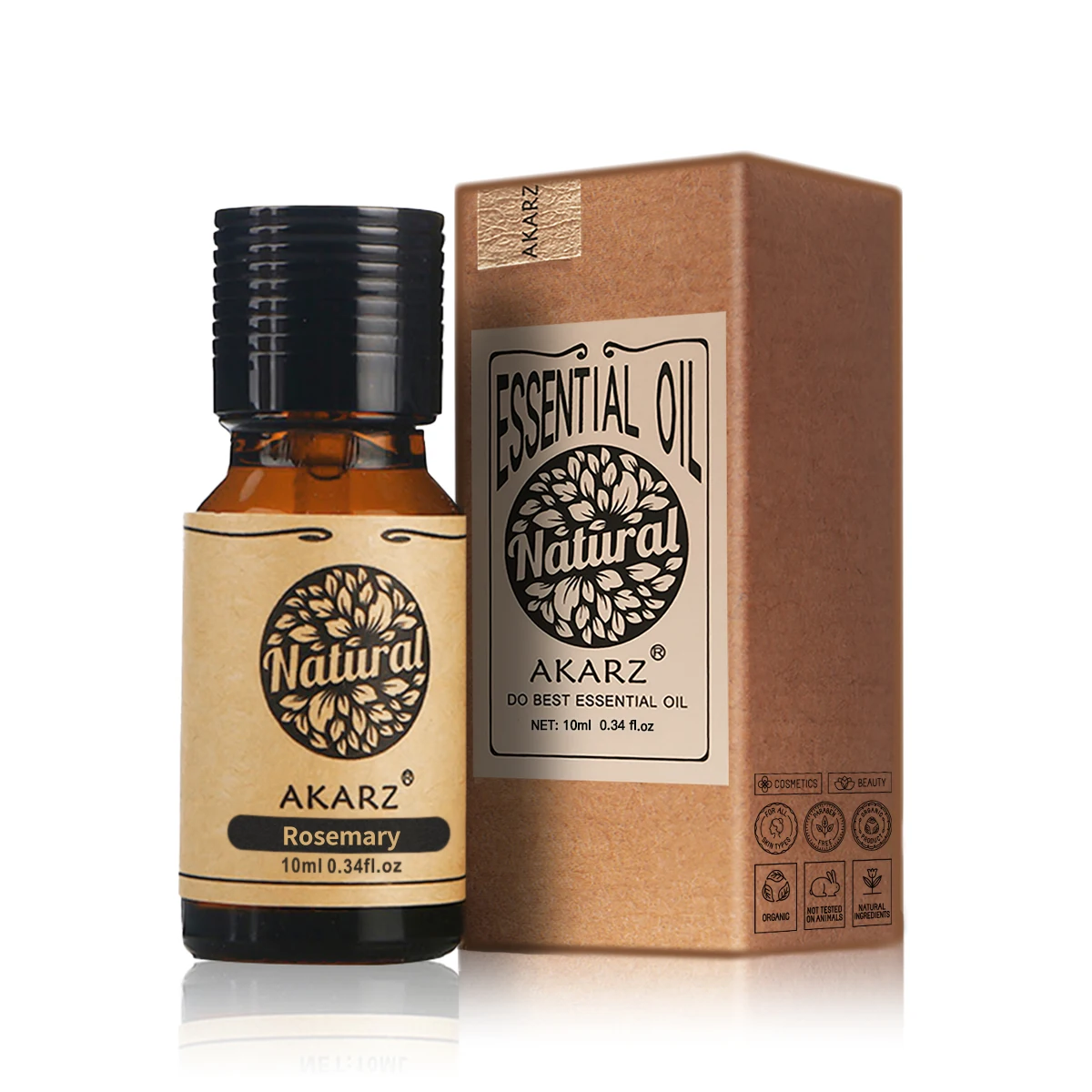 Soap Making Oils - AKARZ 천연 로즈마리 에센셜 오일, 바디