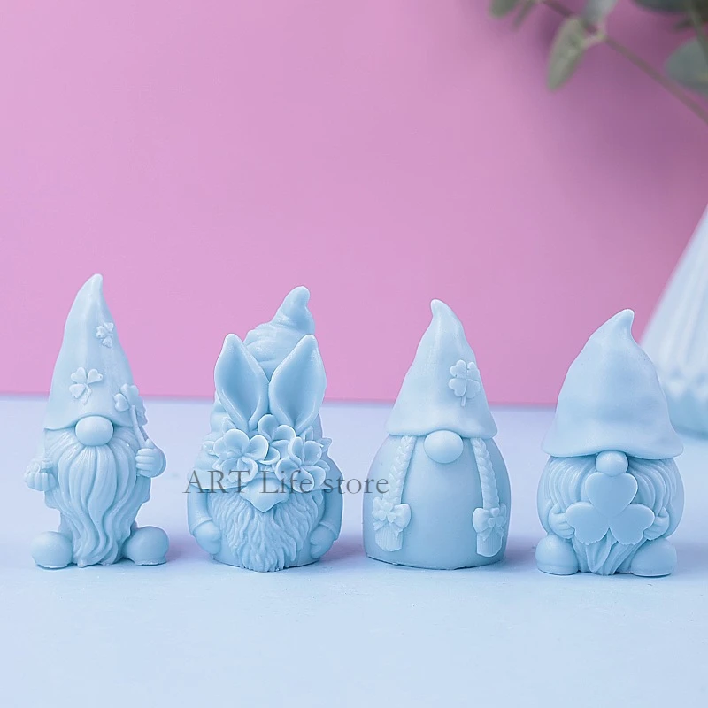 크리스마스 난쟁이 실리콘 양초 금형 3d 산타 클로스  - Soap Making For Beginners 리뷰 및 가격