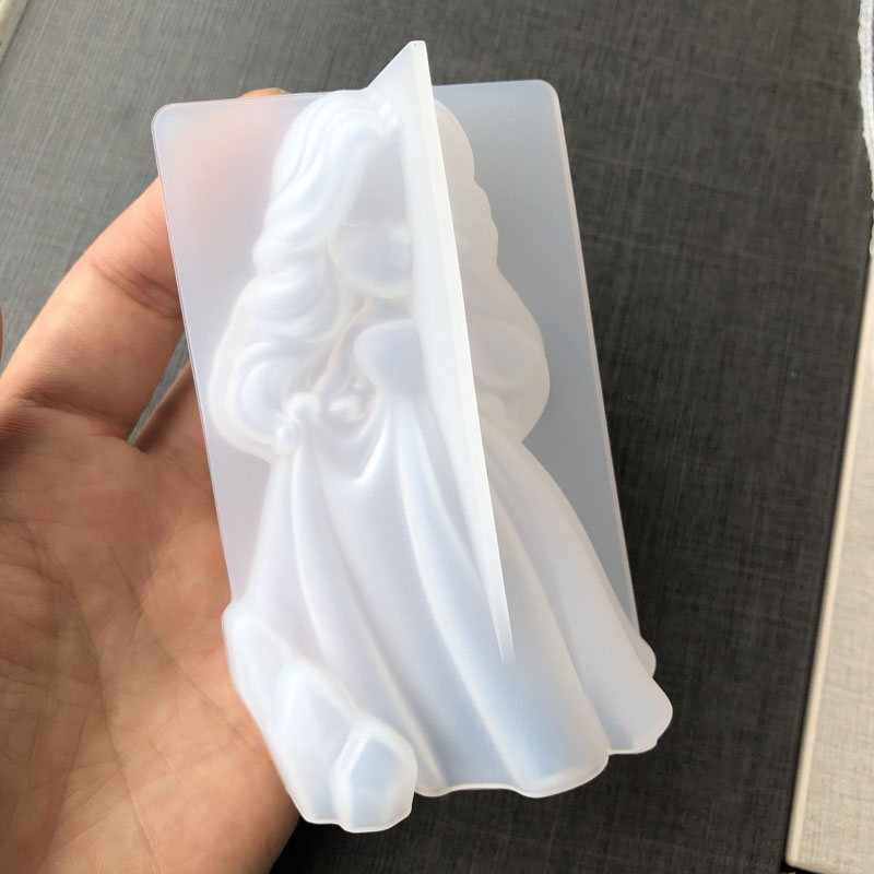 3D 귀여운 공주 실리콘 양초 금형 천사 소녀 비누 수 - Soap Making Ideas 리뷰 및 가격