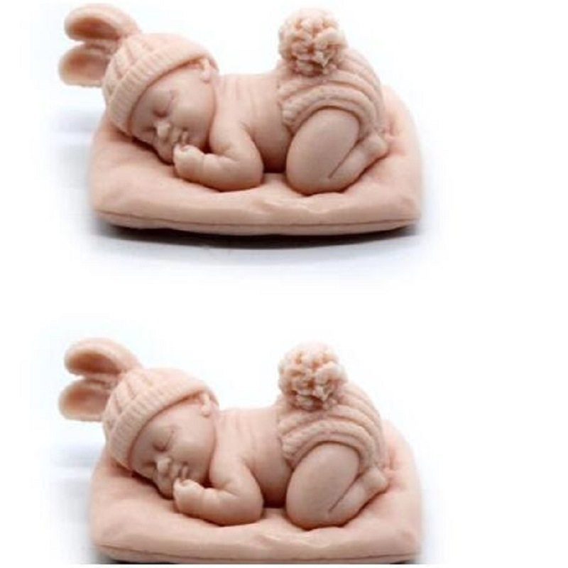 3D 수면 아기 촛불 실리콘 금형 DIY 귀여운 아이  - Soap Making Kit For Kids 리뷰 및 가격