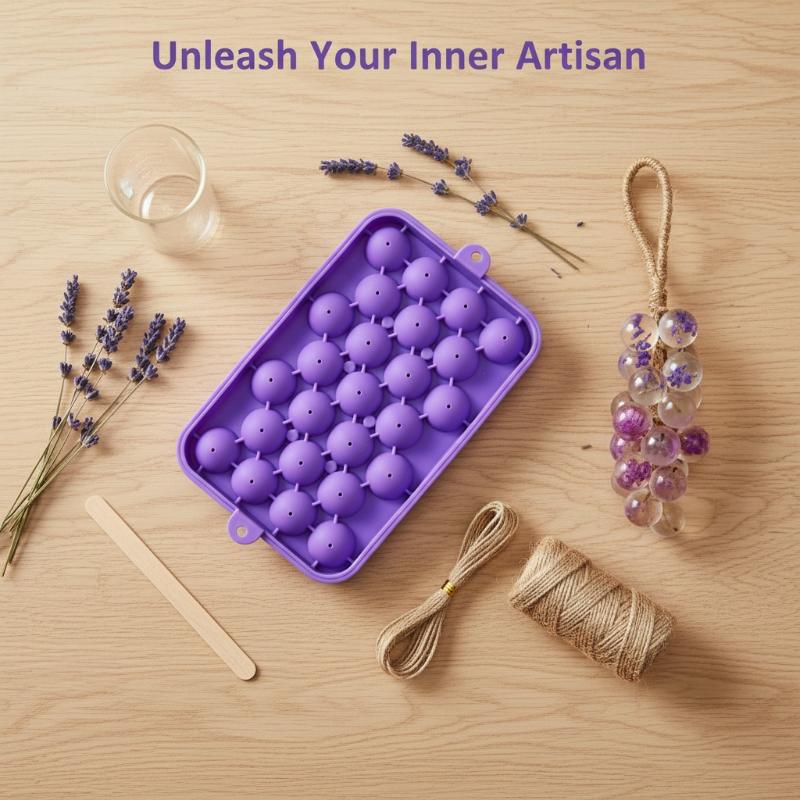 수제 비누 만들기 실리콘 키트, 고급스러운 포도 모양  - Soap Making Kit For Kids 리뷰 및 가격