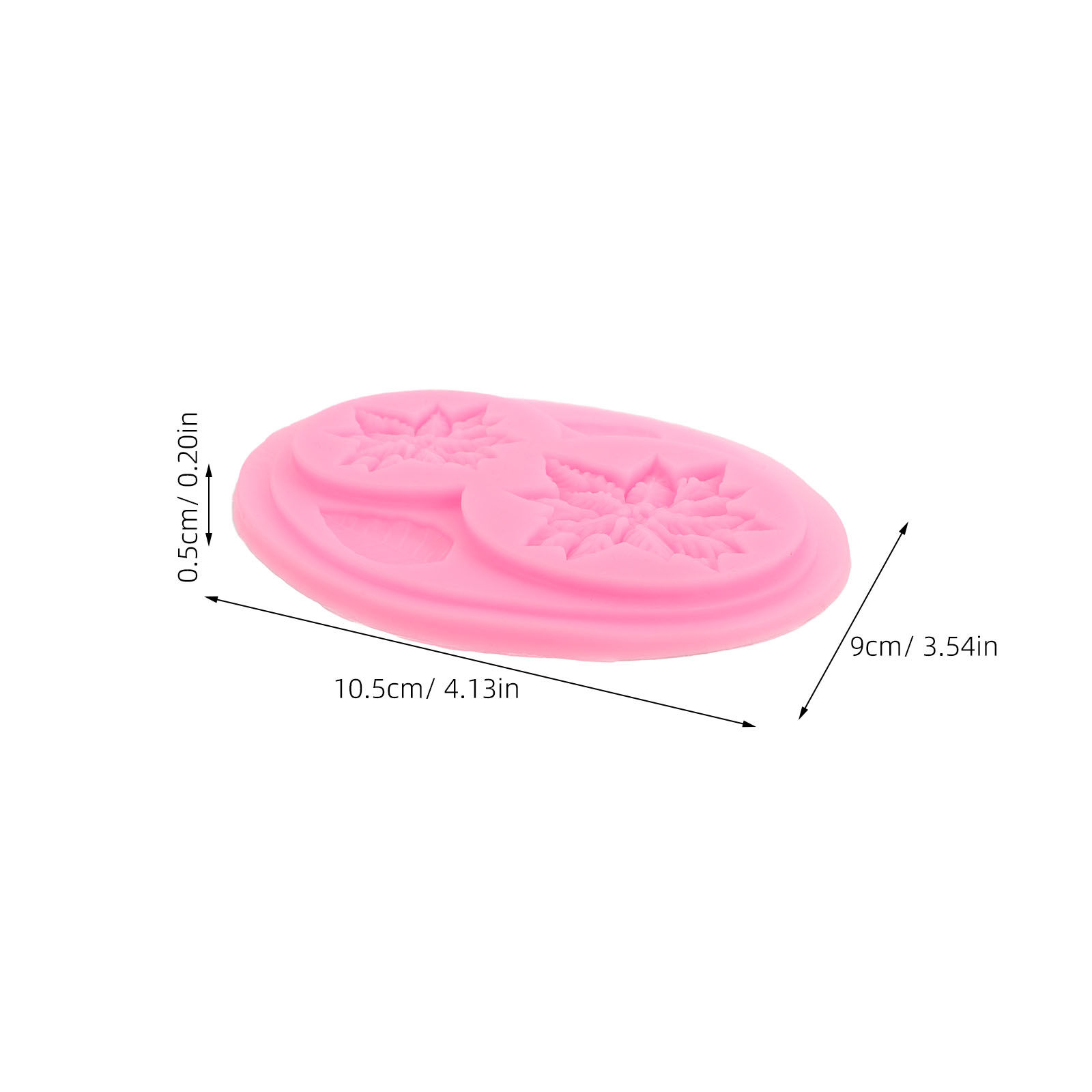 2개의 꽃무늬 실리콘 몰드, 케이크 장식, 초콜릿, 퐁 - Soap Making Silicone Molds 리뷰 및 가격
