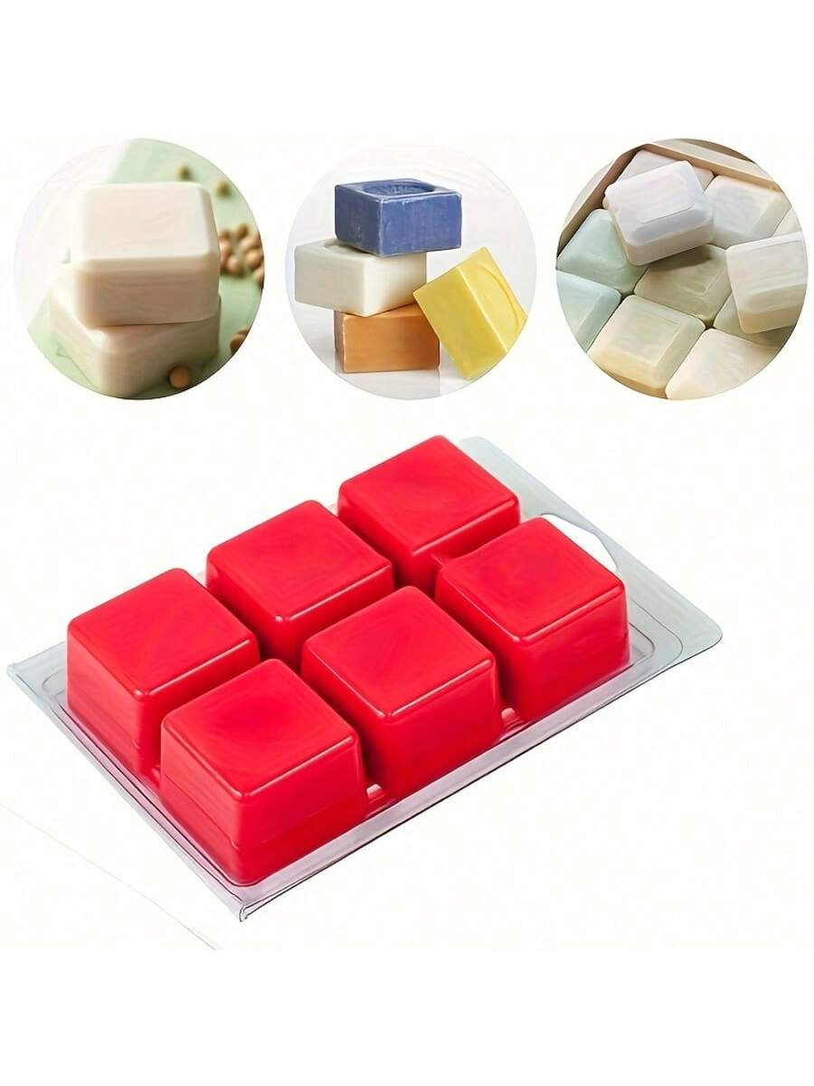 12/24개 직사각형 6구 투명 플라스틱 몰드 트레이  - Soap Making Websites 리뷰 및 가격