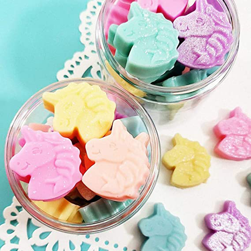 케이크 초콜릿 캔디 팬을 굽는 데 사용되는 유니콘 실리 - Soap Making Kit For Kids 리뷰 및 가격