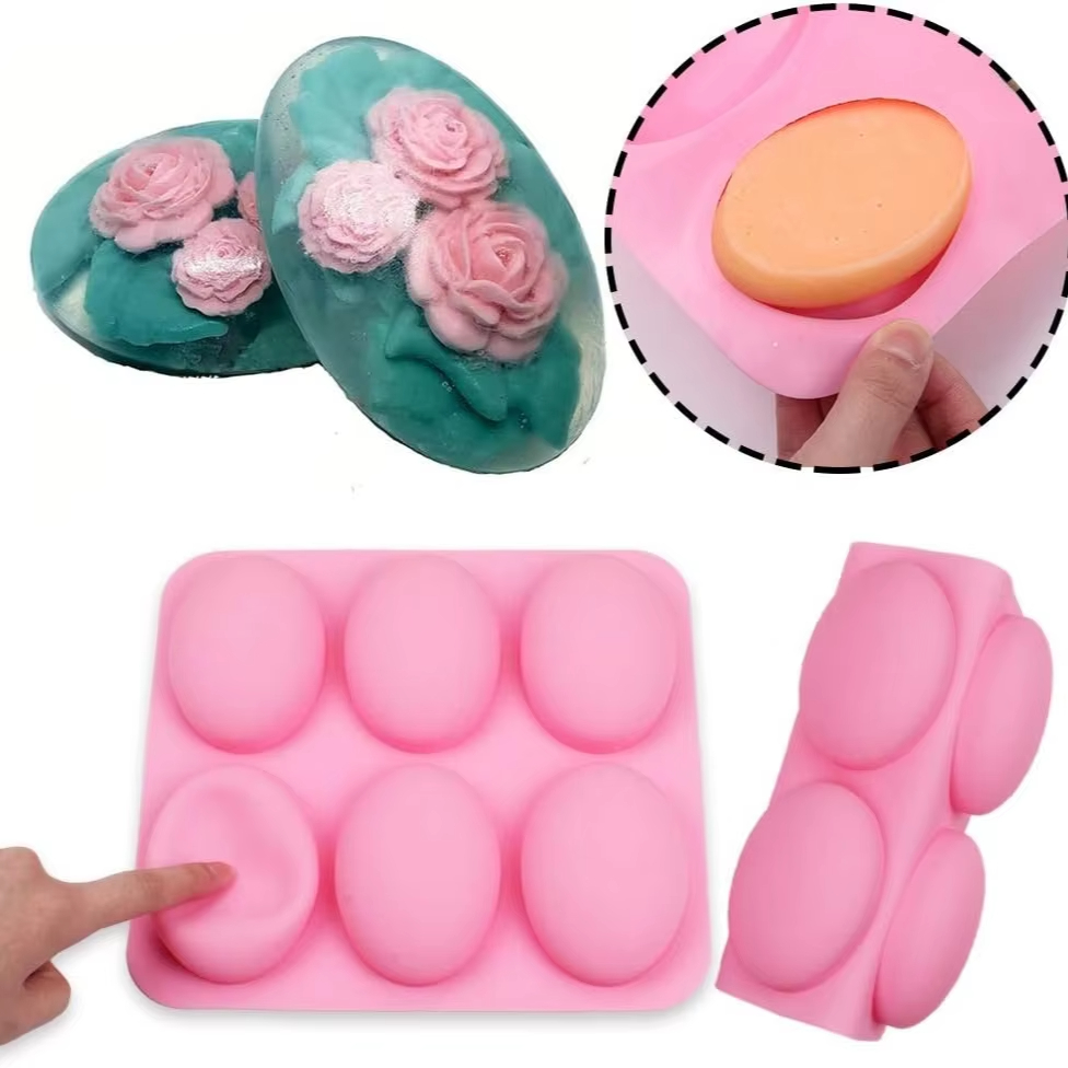 비누 만들기용 6구 실리콘 몰드, DIY 수제 비누 몰 - Soap Making Websites 리뷰 및 가격