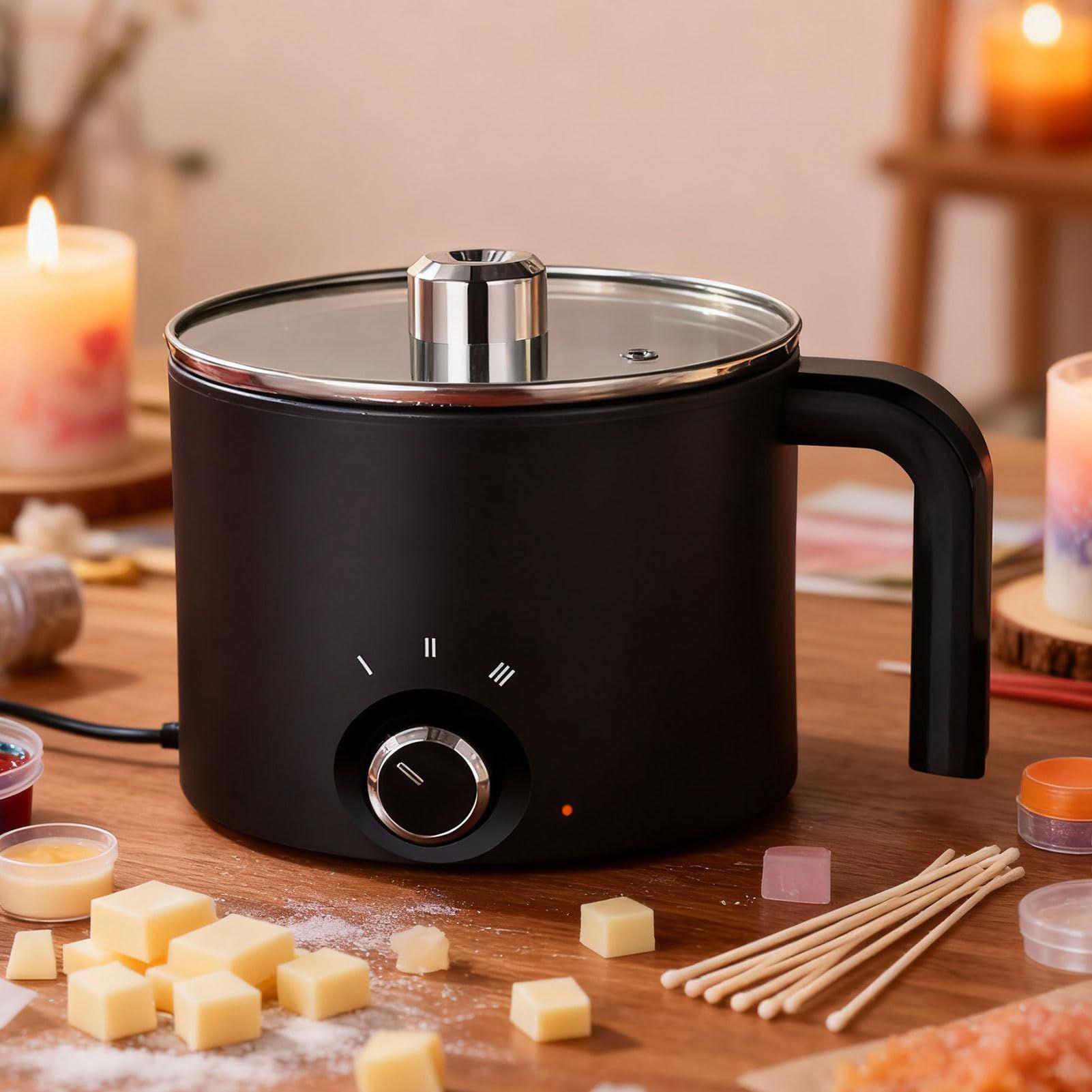 캔들 왁스 멜터 1.5L 전기 내열 주전자 양초 만들기 - Soap Making Pot 리뷰 및 가격
