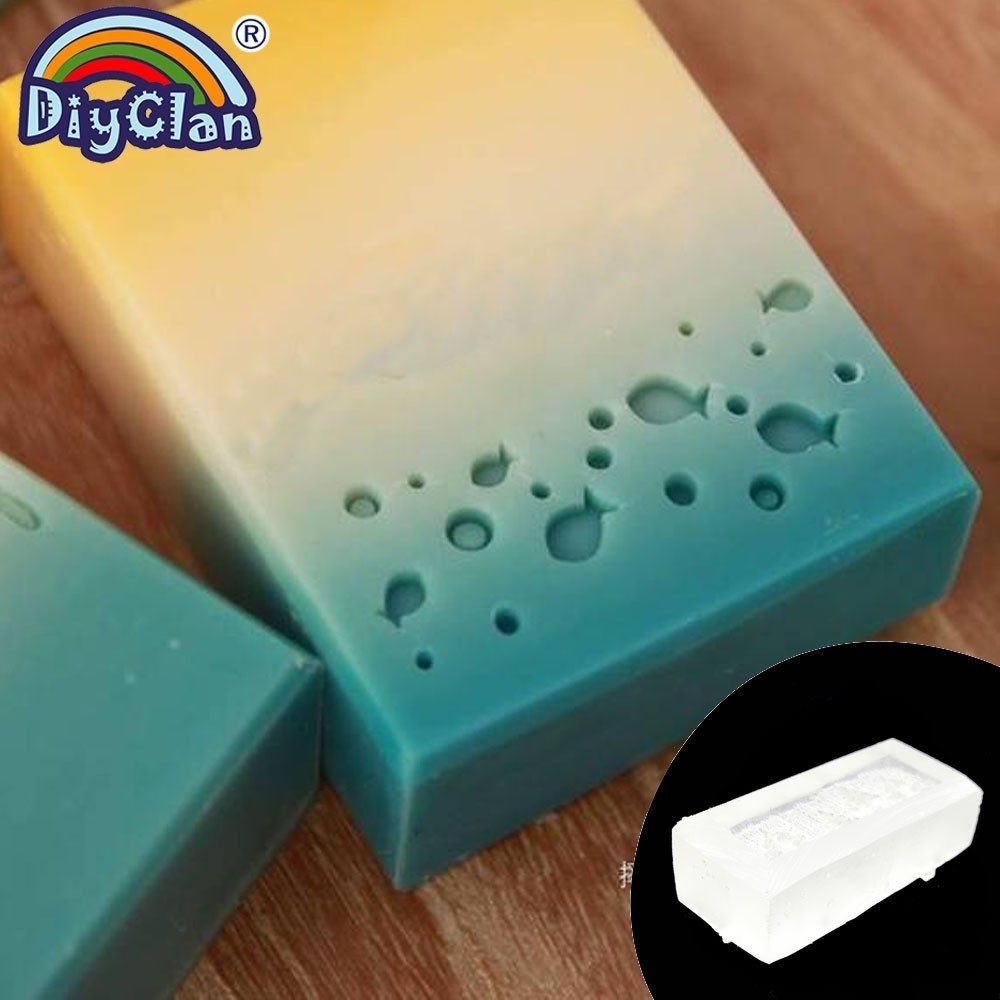 귀여운 물고기 그룹 수제 아크릴 비누 스탬프 만들기 바 - Soap Making Websites 리뷰 및 가격
