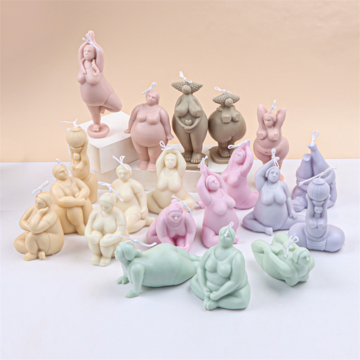 3D 레이디 바디 캔들 금형 요가 포즈 비누 향기로운  - Soap Making Ideas 리뷰 및 가격