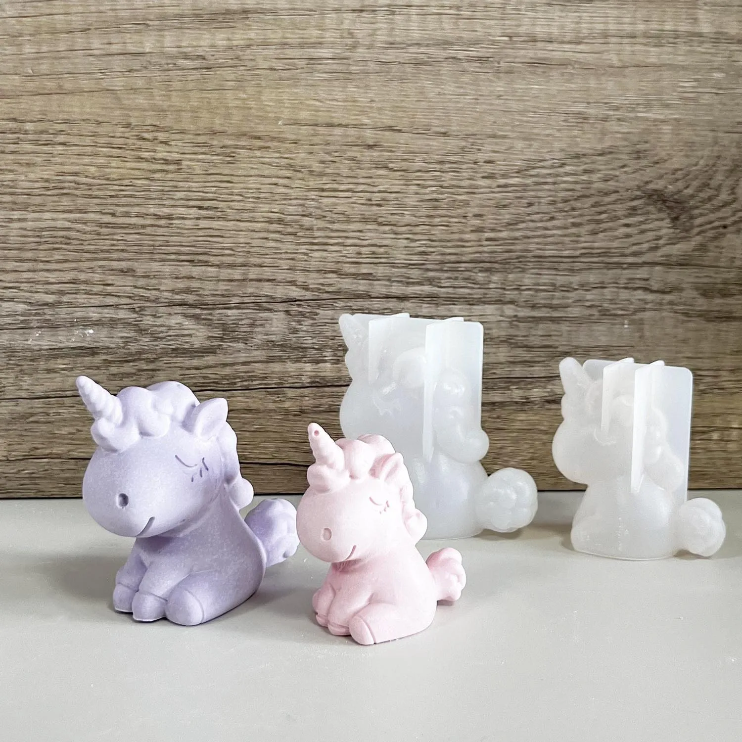 3D 기하학 실리콘 유니콘 고양이 사슴 곰 금형 비누  - Soap Making Accessories 리뷰 및 가격