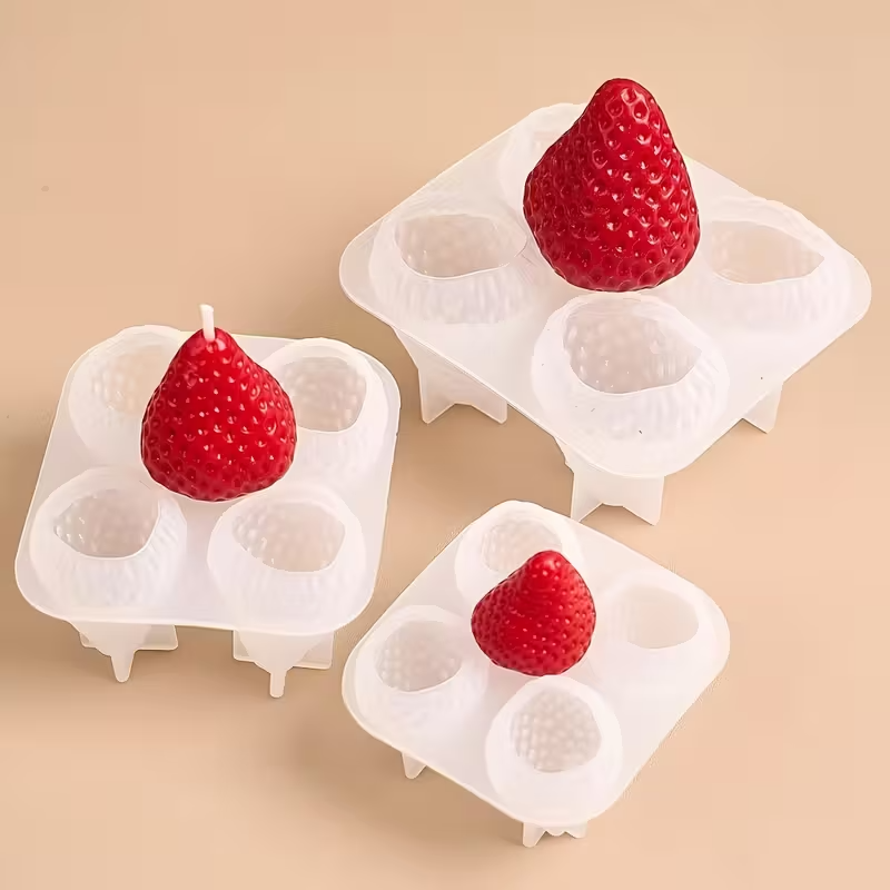 DIY 아로마테라피 비누 레진 공예용 딸기 실리콘 캔들 - Soap Making Silicone Molds 리뷰 및 가격
