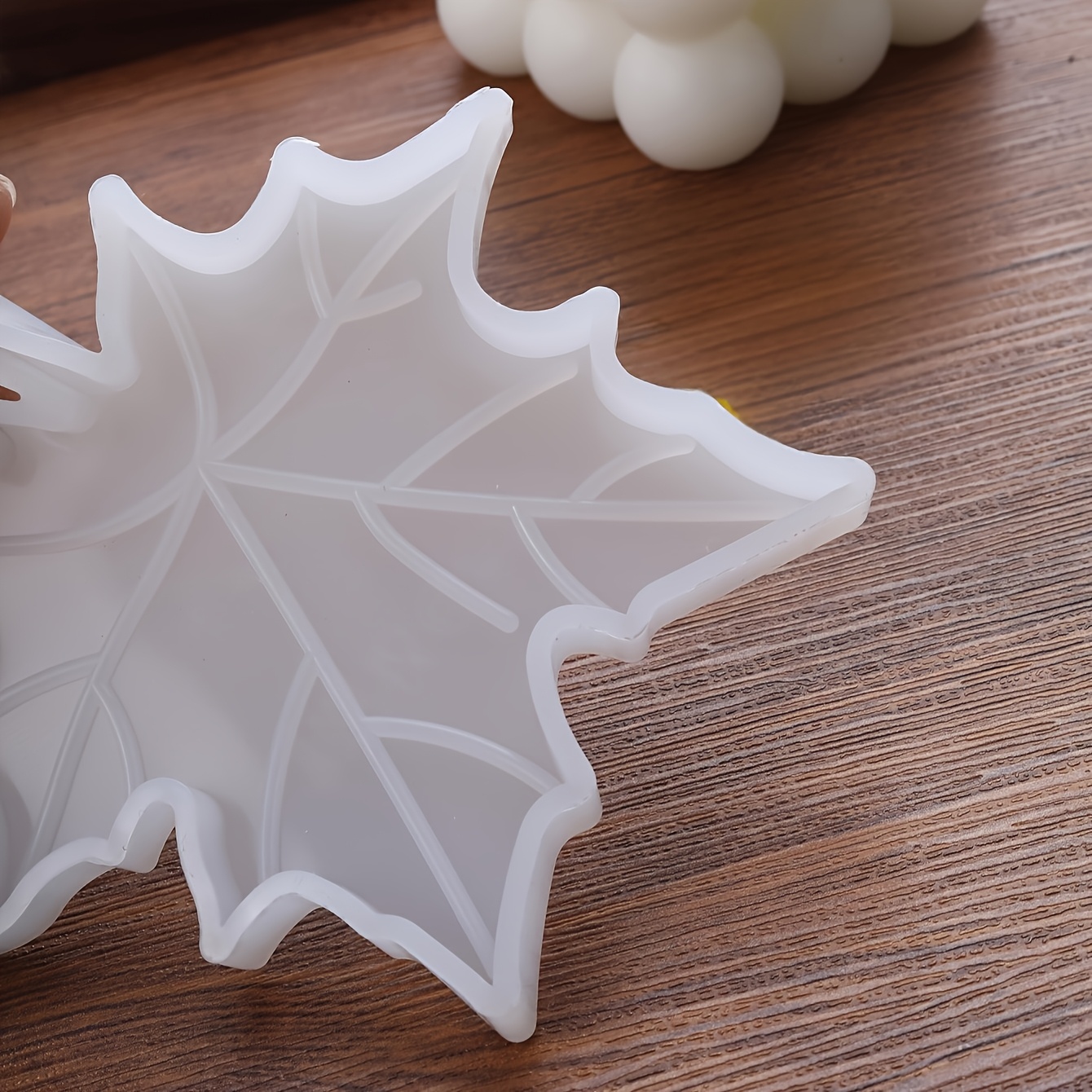 1PC 단풍잎 모양의 실리콘 몰드, DIY 비누, 양초 - Soap Making Silicone Molds 리뷰 및 가격
