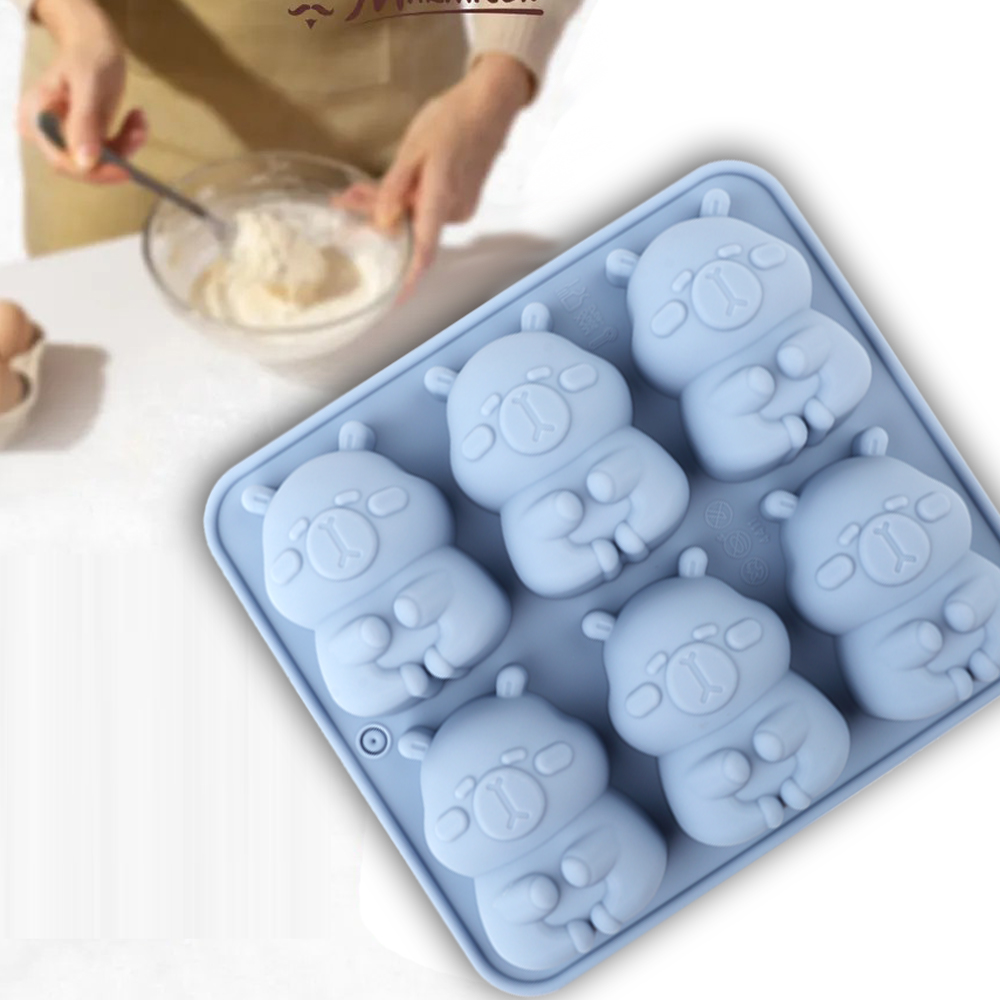 귀여운 카피바라 모양의 실리콘 케이크 몰드, 초콜릿,  - Soap Making Accessories 리뷰 및 가격