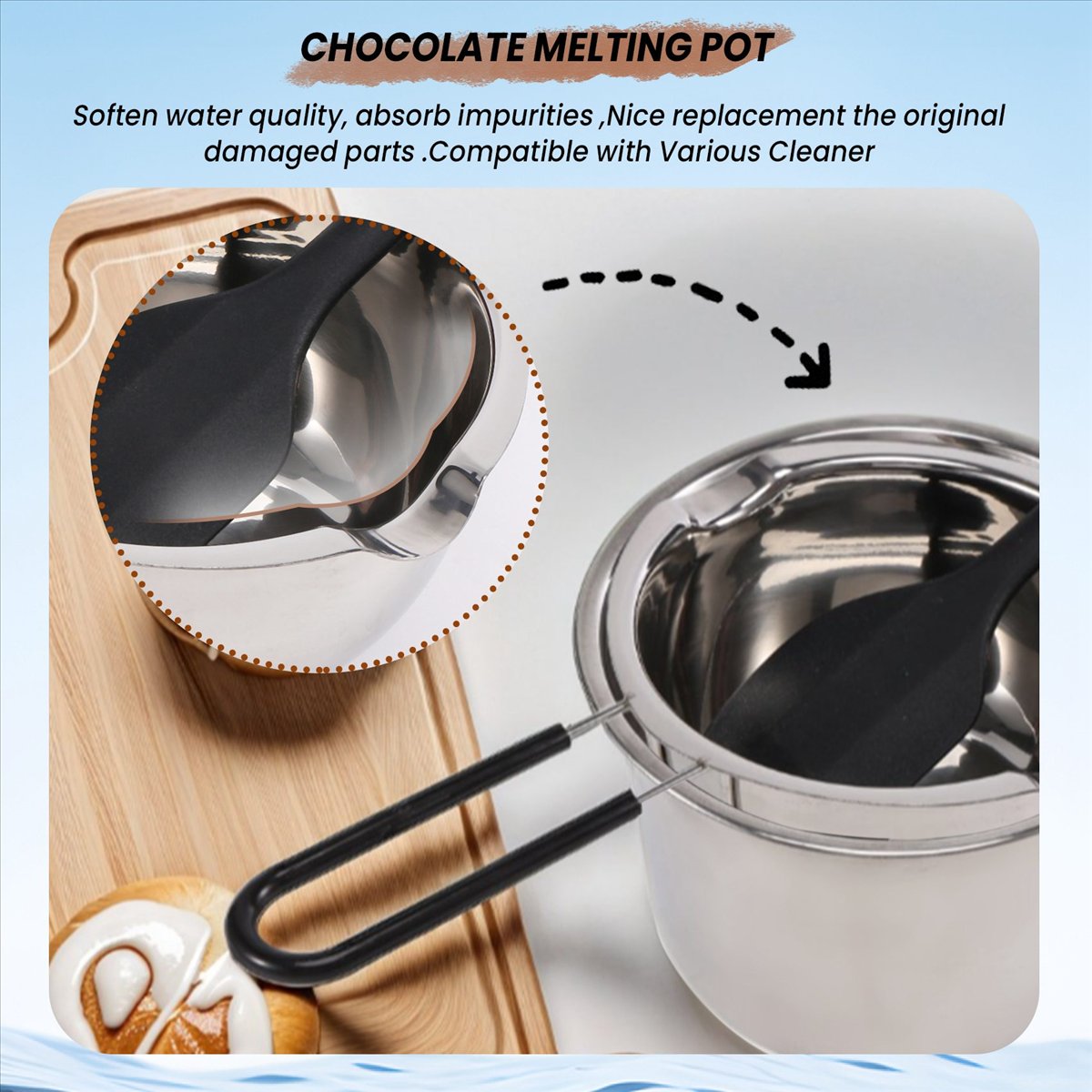 더블 보일러 냄비 세트 스테인리스 스틸 멜팅팟, 초콜릿 - Soap Making Pot 리뷰 및 가격