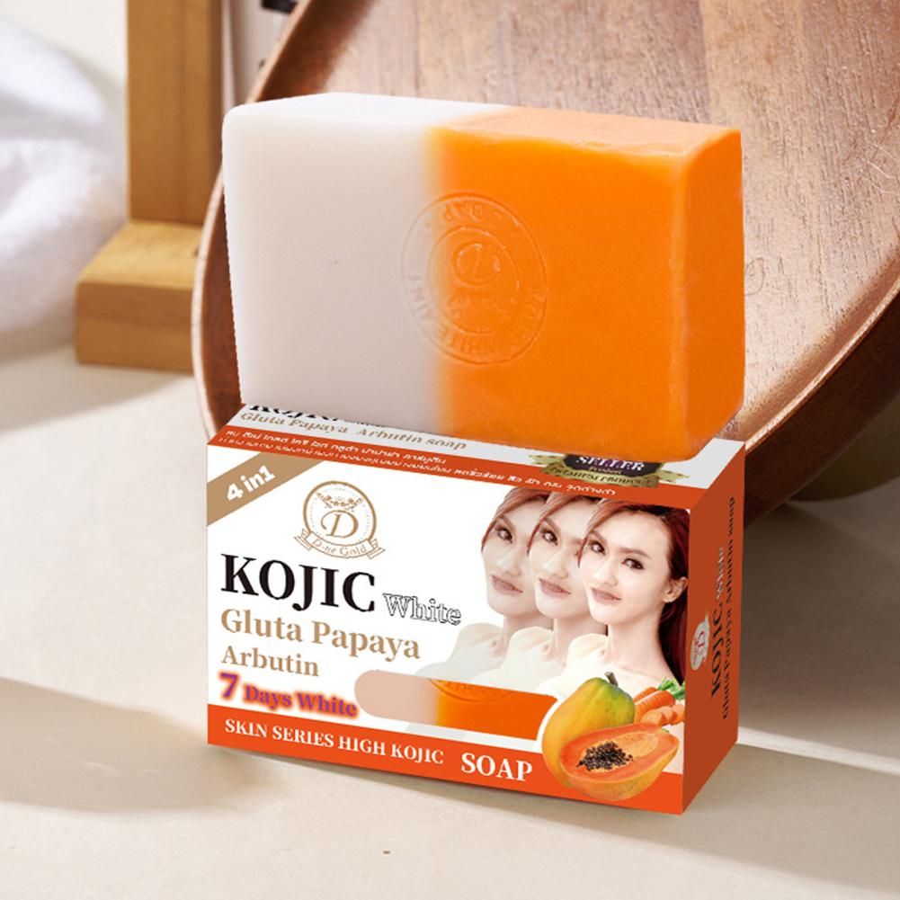 160g 파파야 코직산 에센셜 오일 비누, 비타민 C  - Soap Making Oils 리뷰 및 가격