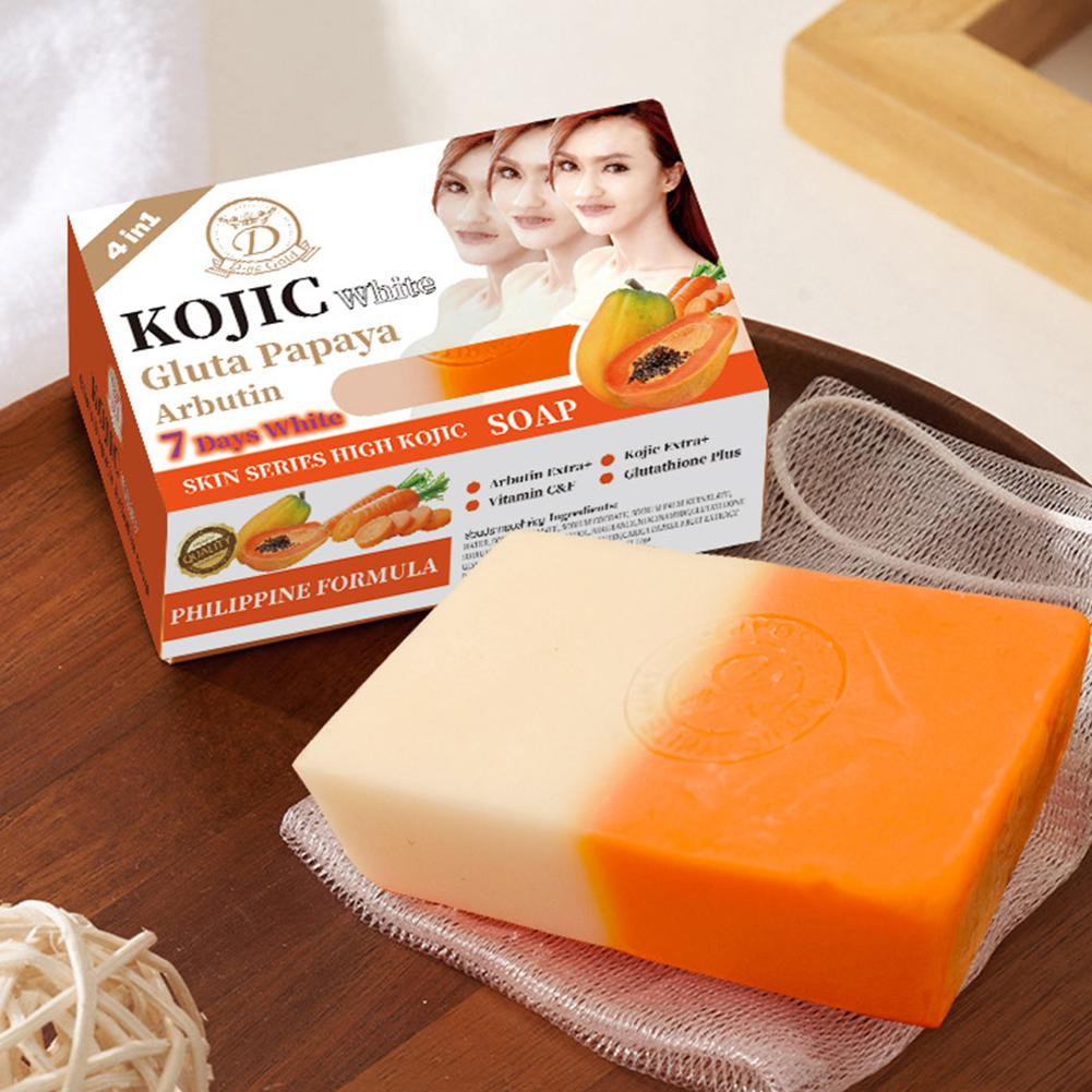 160g 파파야 코직산 에센셜 오일 비누, 비타민 C  - Soap Making Oils 리뷰 및 가격