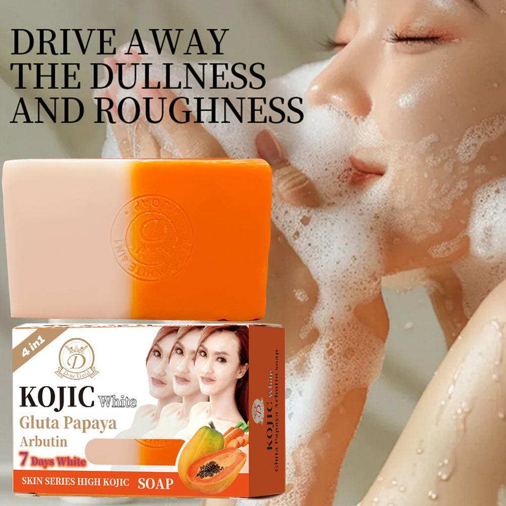 160g 파파야 코직산 에센셜 오일 비누, 비타민 C  - Soap Making Oils 리뷰 및 가격