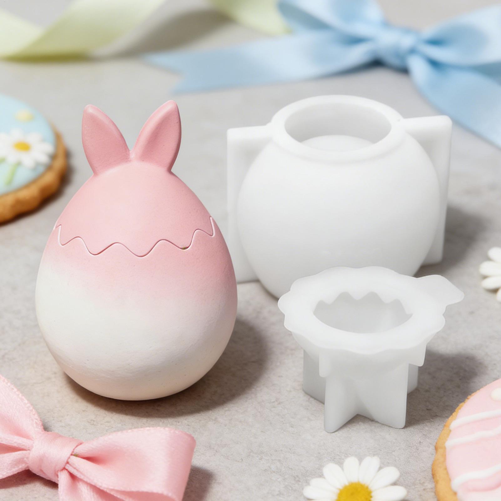 부활절 달걀 몰드 3D 실리콘 토끼 귀 모양 트레이 사 - Soap Making Friend 리뷰 및 가격