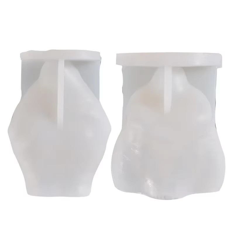 3D 뚱뚱한 여자/남자 초상화 양초 실리콘 금형 DIY - Soap Making At Home 리뷰 및 가격