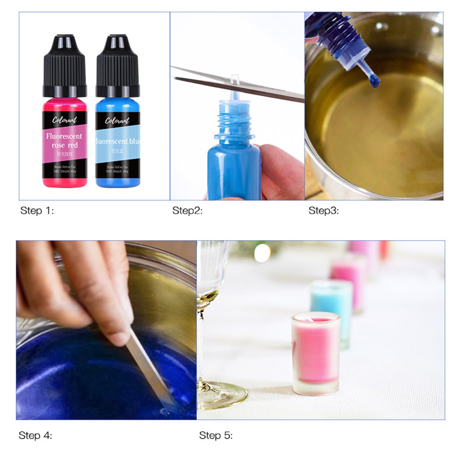 캔들 염료 키트 액상 색소 세트 DIY 캔들 제작 용품 - Soap Making Dye 리뷰 및 가격