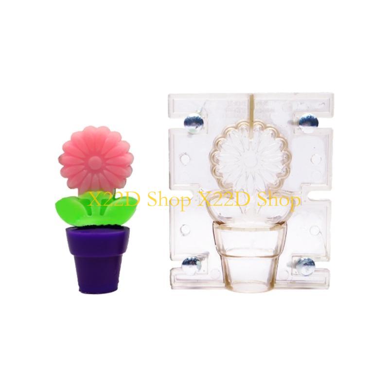X22D 꽃 촛불 금형 플라스틱 비누 금형 크리스마스  - Soap Making Pot 리뷰 및 가격