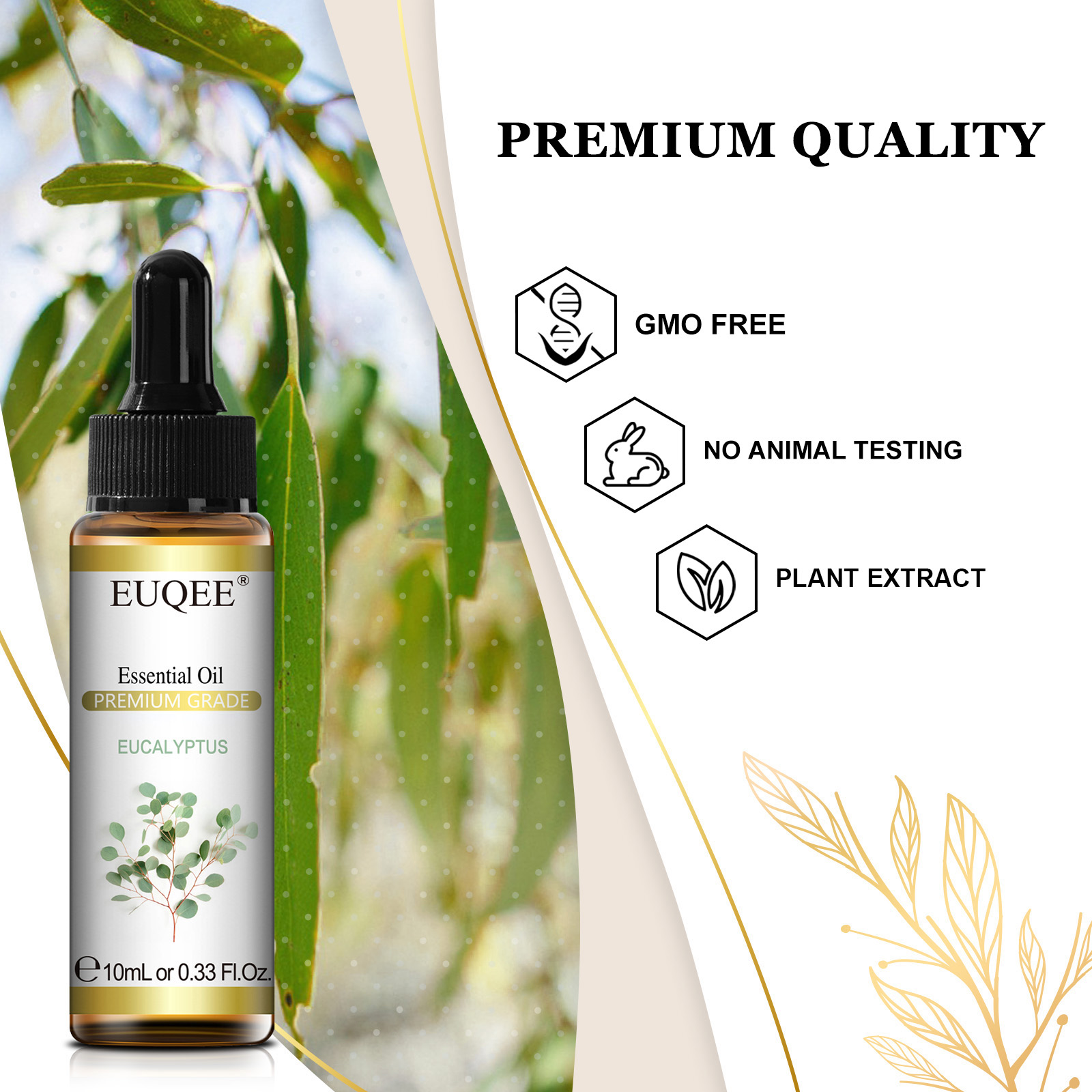 EUQEE 10ML 천연 에센셜 오일 유칼립투스 스피어 - Soap Making Oils 리뷰 및 가격