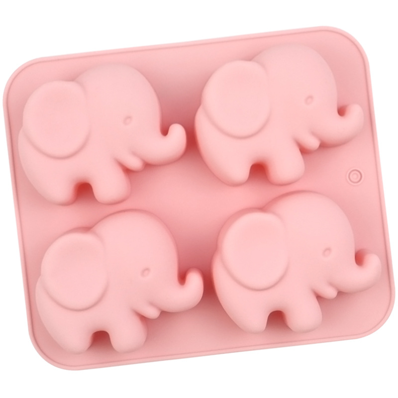 비누 만들기 용품을위한 3D 코끼리 실리콘 몰드 만화  - Soap Making Websites 리뷰 및 가격