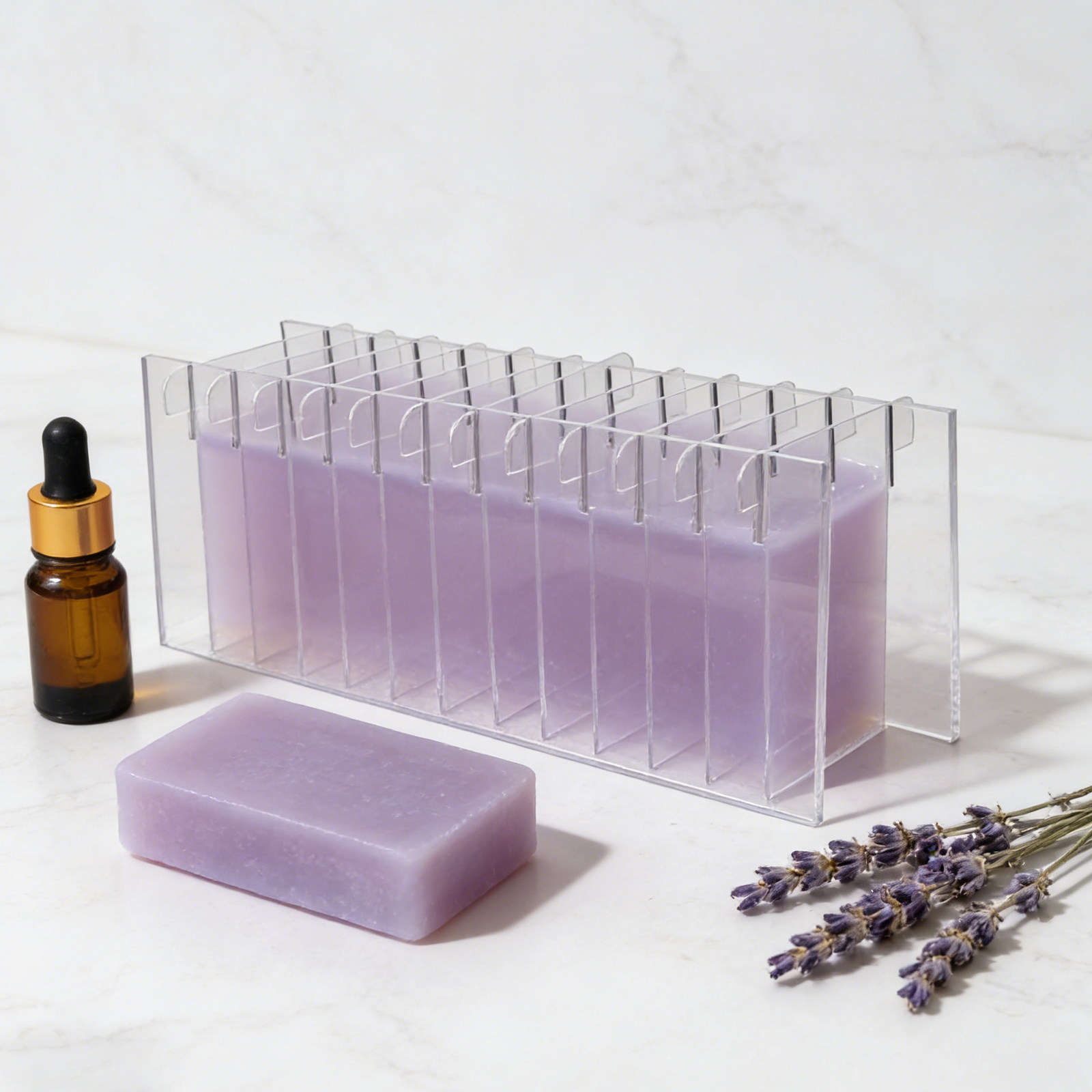 실리콘 몰드용 아크릴 비누 분할판, 콜드 프로세스 멜트 - Soap Making For Beginners 리뷰 및 가격