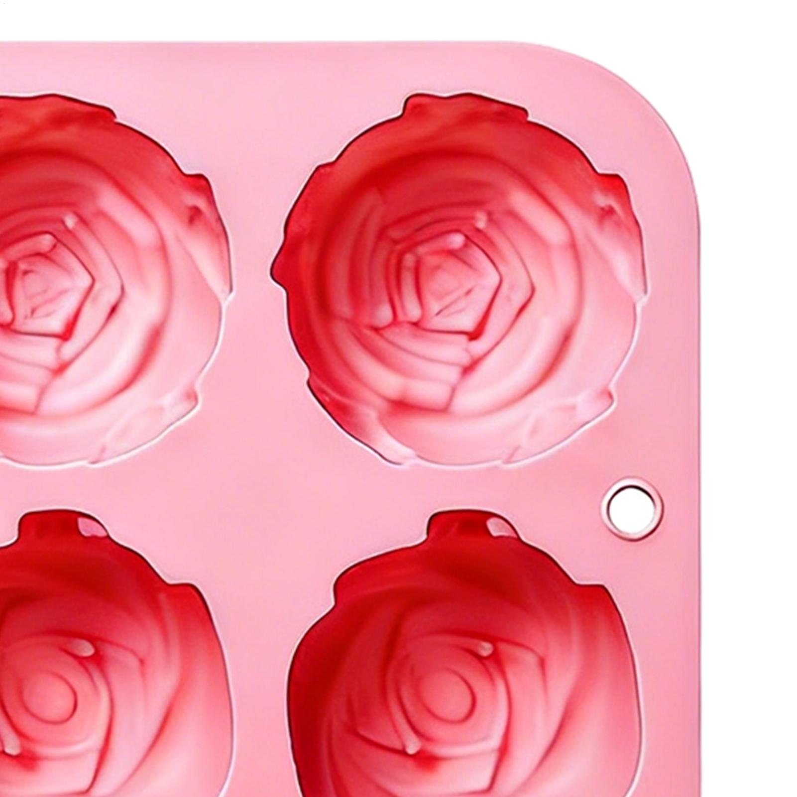 8구 장미꽃 실리콘 몰드 수제 비누 양초 실리콘 몰드  - Soap Making Silicone Molds 리뷰 및 가격