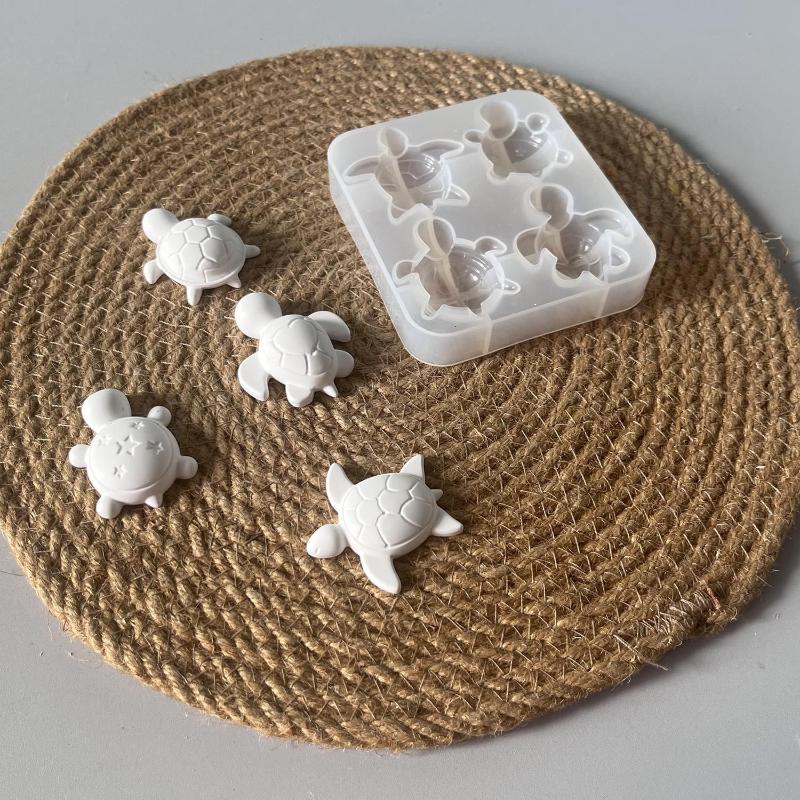 네 마리 거북이 플라스터 실리콘 몰드 DIY 하트 스타 - Soap Making Silicone Molds 리뷰 및 가격