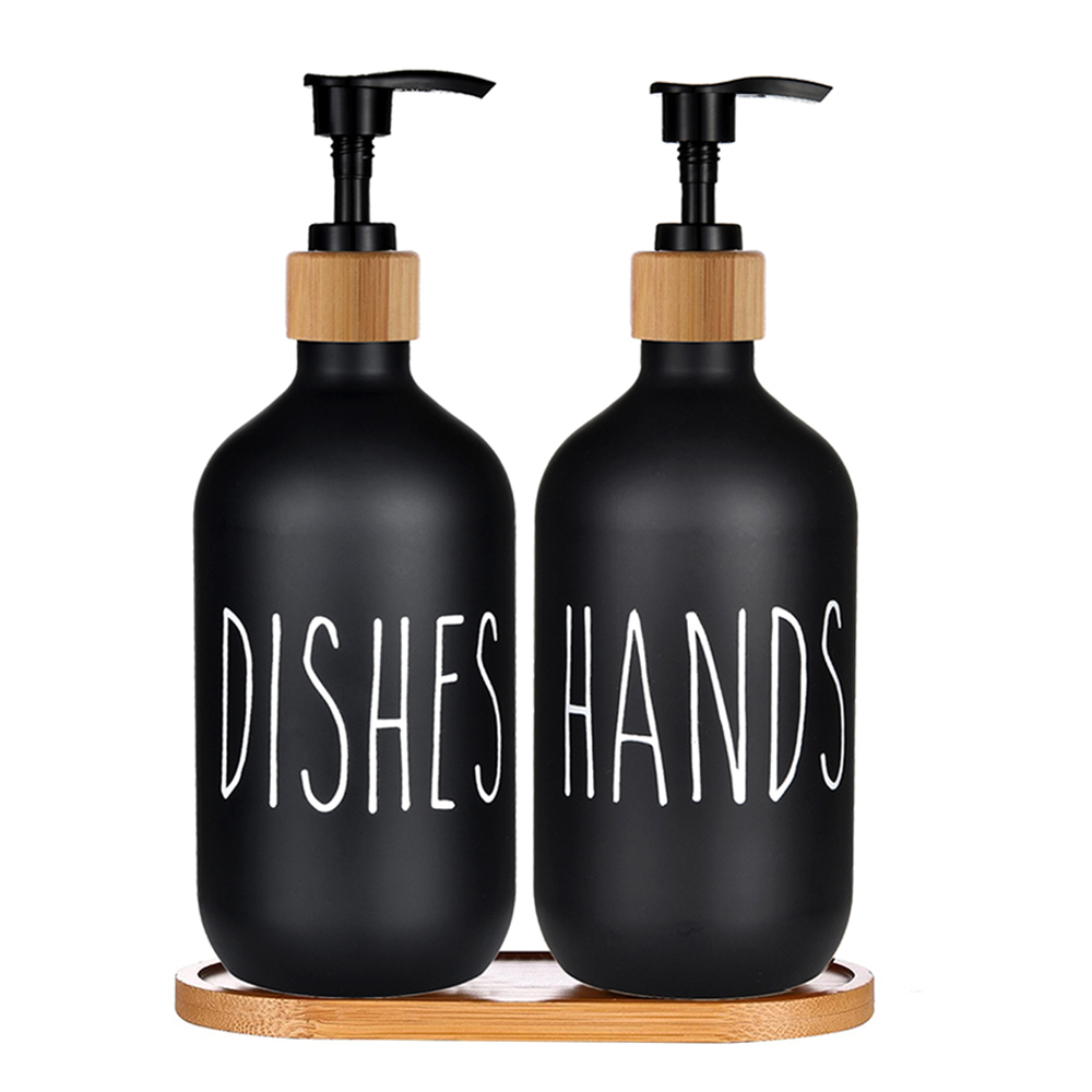 접시 손 비누 펌프 병 매트 블랙 비누 디스펜서 병 대 - Soap Making Pot 리뷰 및 가격
