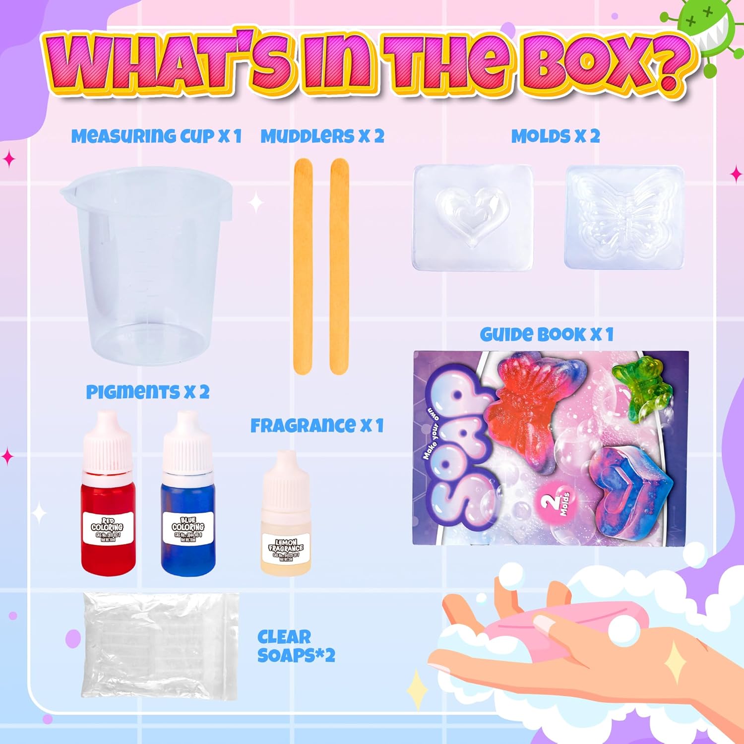 어린이를위한 비누 만들기 키트 부활절 장난감 과학 줄기 - Soap Making Kit For Kids 리뷰 및 가격