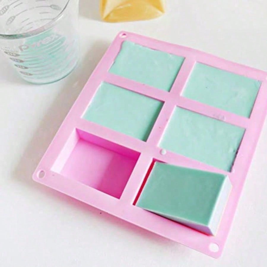 1-2팩 6구 DIY 실리콘 몰드, 핸드메이드 비누,  - Soap Making Silicone Molds 리뷰 및 가격