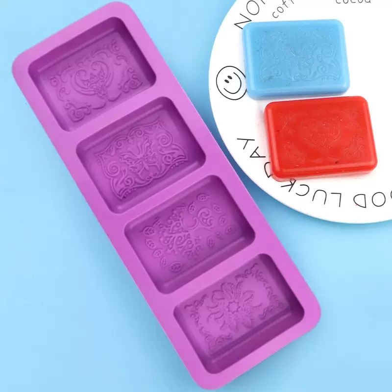 실리콘 비누 몰드 직사각형 비누 만들기 몰드 3D 꽃무 - Soap Making Kit For Kids 리뷰 및 가격