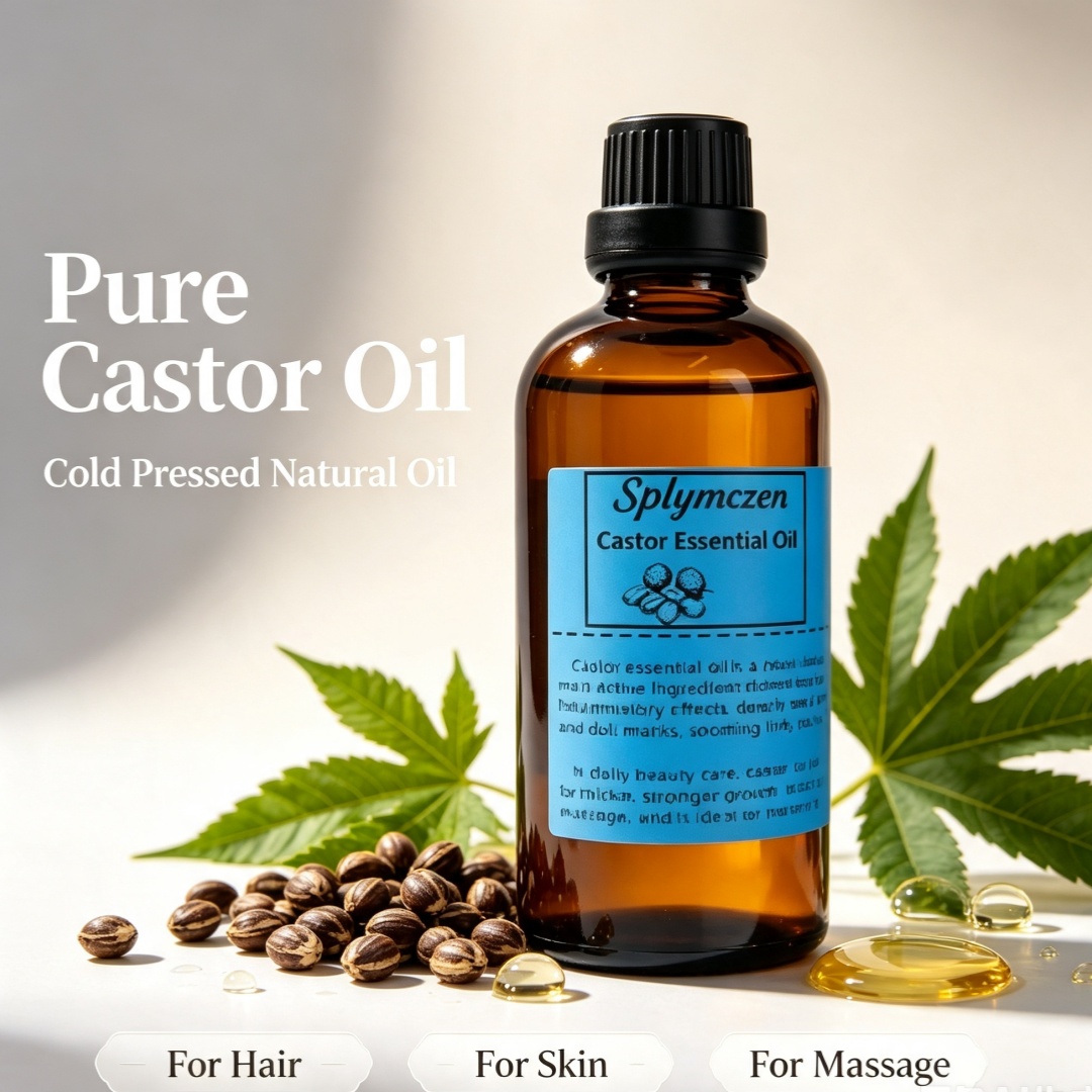 100ml/20ml 순수 캐스터 씨드 에센셜 오일 원료 - Soap Making Raw Material 리뷰 및 가격