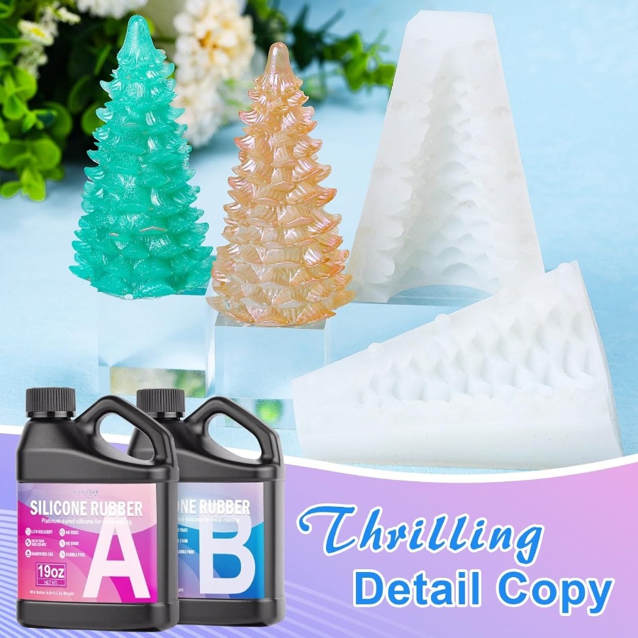 실리콘 몰드 제작 키트, 38.8oz 15A 탄성 액상 - Soap Making Ideas 리뷰 및 가격